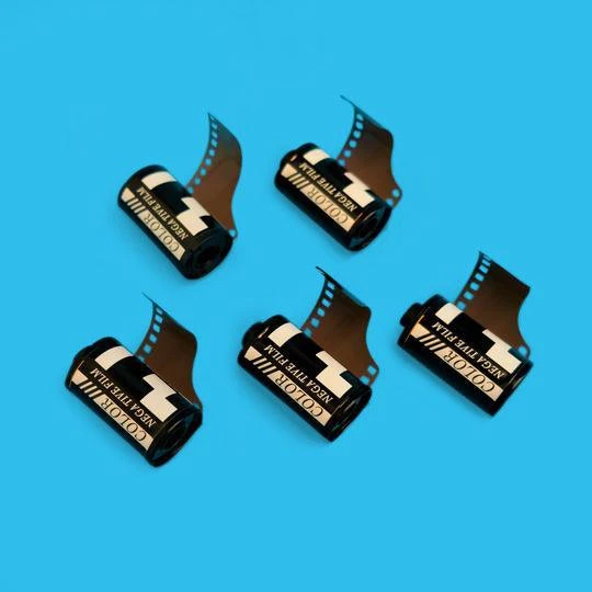 35mm Colour Camera Film Bundle (Set Of 5) 3 35mm Colour Camera Film Bundle (Set Of 5)