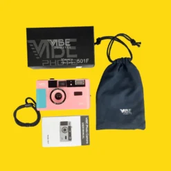 35mm Film Camera Bundle Reusable - Pink Vibe And Lomography Four Lens Camera -Camera Promotion Store 35mm film camera bundle reusable pink vibe and lomography four lens camera 3