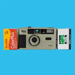 35mm Film Camera Reusable Starter Pack With Flash And 2 X 35mm Film