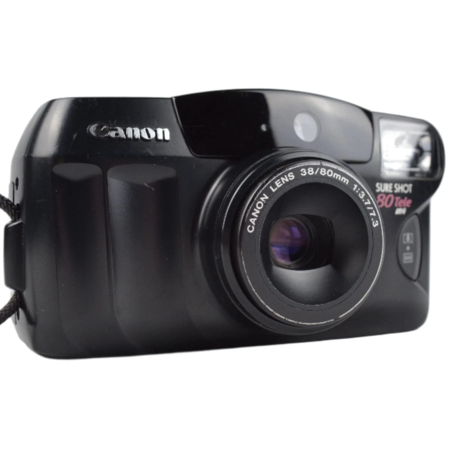 Canon® Canon Sure Shot 80 Tele 38-80mm Zoom F3.7 Point And Shoot 4 Canon® Canon Sure Shot 80 Tele 38-80mm Zoom F3.7 Point And Shoot - Image 2