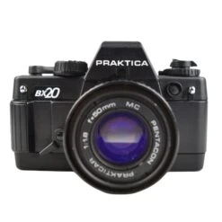 Praktica BX20 With Pentacon Praktica 50mm F1.8 Prime Lens