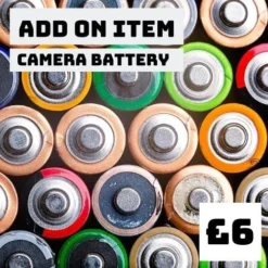 ADD ON ITEM - 1 X BATTERY For ANY Film Camera