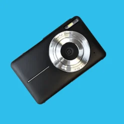 Retro 90’s Digital Compact Camera Digicam - Black -Camera Promotion Store black compact zoom digital camera digicam 3 scaled