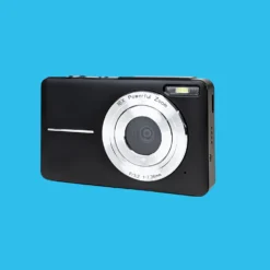 Retro 90’s Digital Compact Camera Digicam - Black -Camera Promotion Store black compact zoom digital camera digicam 6 scaled