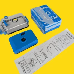 Blue Underwater Focus Free 35mm Point And Shoot Film Camera Reusable -Camera Promotion Store blue underwater focus free 35mm point and shoot film camera reusable 3