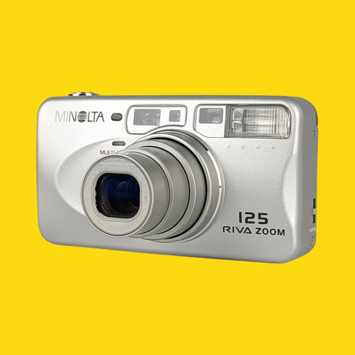 BRAND NEW - Minolta Riva Zoom 125 35mm Film Camera Point And Shoot 6 BRAND NEW - Minolta Riva Zoom 125 35mm Film Camera Point And Shoot - Image 4