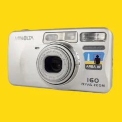 BRAND NEW - Minolta Riva Zoom 160 35mm Film Camera Point And Shoot -Camera Promotion Store brand new minolta riva zoom 160 35mm film camera point and shoot 6