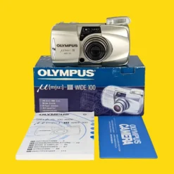 BRAND NEW - Olympus Mju III Wide 100 35mm Film Camera Point And Shoot