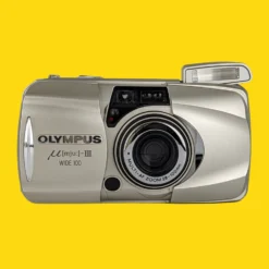 BRAND NEW - Olympus Mju III Wide 100 35mm Film Camera Point And Shoot -Camera Promotion Store brand new olympus mju iii wide 100 35mm film camera point and shoot 3