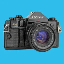 Canon® Canon A-1 Vintage SLR 35mm Film Camera With F/1.8 50mm Prime Lens -Camera Promotion Store canon a 1 vintage slr 35mm film camera with f1 8 50mm prime lens 5