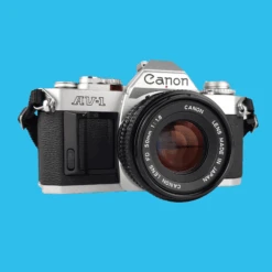 Canon® Canon AV 1 Vintage 35mm SLR Film Camera With Prime 50mm Lens -Camera Promotion Store canon av 1 vintage 35mm slr film camera with prime 50mm lens 3