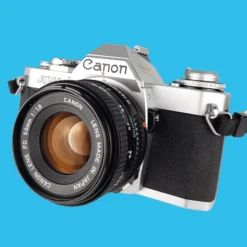 Canon® Canon AV 1 Vintage 35mm SLR Film Camera With Prime 50mm Lens -Camera Promotion Store canon av 1 vintage 35mm slr film camera with prime 50mm lens 5