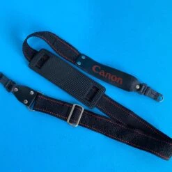 Canon® Canon Black & Red SLR Camera Strap -Camera Promotion Store canon black and red slr camera strap 2