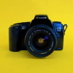 Canon® Canon EOS 3000 35mm SLR Film Camera With Canon Prime Lens