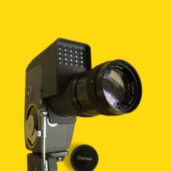 Canon® Canon Reflex Zoom 8 8mm Vintage Cine Camera With Brown Leather Case -Camera Promotion Store canon reflex zoom 8 8mm vintage cine camera with brown leather case 3