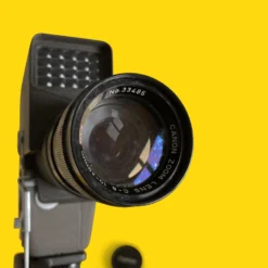 Canon® Canon Reflex Zoom 8 8mm Vintage Cine Camera With Brown Leather Case -Camera Promotion Store canon reflex zoom 8 8mm vintage cine camera with brown leather case 4