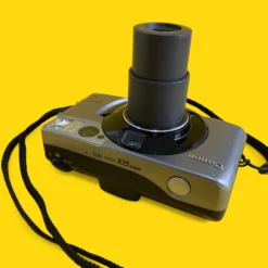 Canon® Canon Sure Shot 105 Zoom 35mm Film Camera Point And Shoot -Camera Promotion Store canon sure shot 105 zoom 35mm film camera point and shoot 7