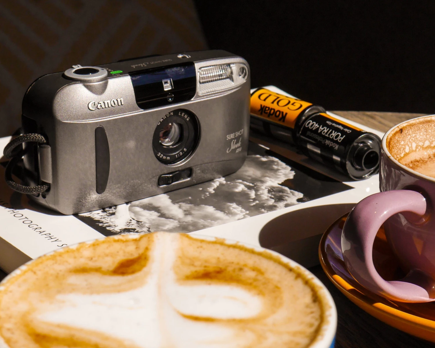 Canon® Canon Sure Shot Sleek 35mm Film Camera Point And Shoot 4 Canon® Canon Sure Shot Sleek 35mm Film Camera Point And Shoot - Image 2