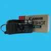 Canon® Canon Sure Shot Supreme 35mm Film Camera Point And Shoot With Black Leather Canon Case And ORIGNAL BOX -Camera Promotion Store canon sure shot supreme 35mm film camera point and shoot with black leather canon case and orignal box 1