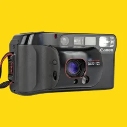 Canon® Canon Sure Shot Supreme 35mm Film Camera Point And Shoot -Camera Promotion Store canon sure shot supreme 35mm film camera point and shoot with free black leather canon case 4