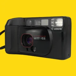 Canon® Canon Sure Shot Supreme 35mm Film Camera Point And Shoot -Camera Promotion Store canon sure shot supreme 35mm film camera point and shoot with free black leather canon case 5