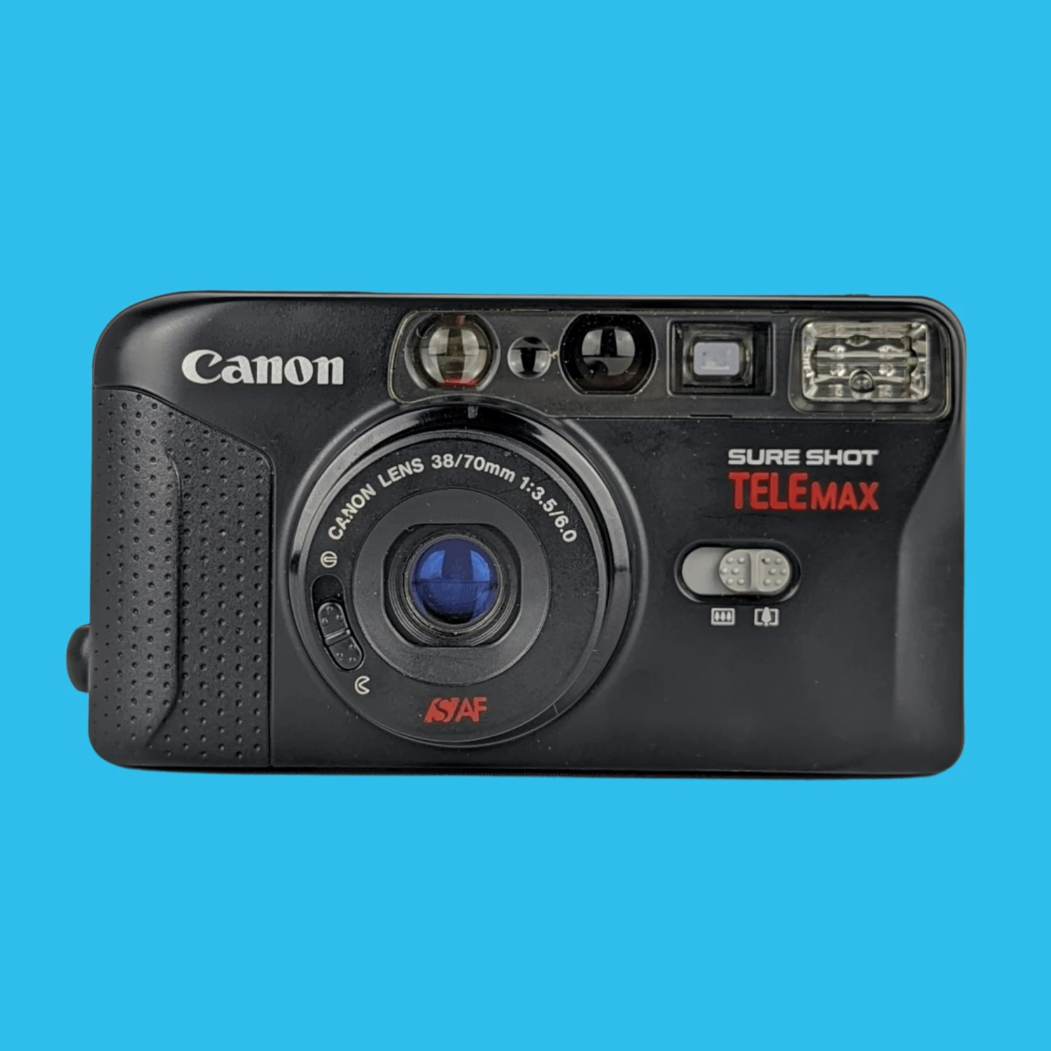 Canon® Canon Sure Shot TeleMax 35mm Film Camera Point And Shoot 3 Canon® Canon Sure Shot TeleMax 35mm Film Camera Point And Shoot