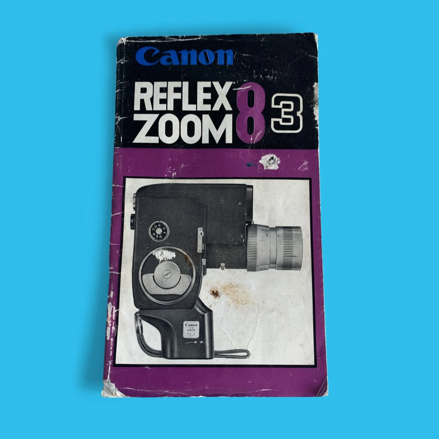 Canon® Canon Zoom Reflex 8-3 8mm Movie Cine Camera With Leather Case 5 Canon® Canon Zoom Reflex 8-3 8mm Movie Cine Camera With Leather Case - Image 3