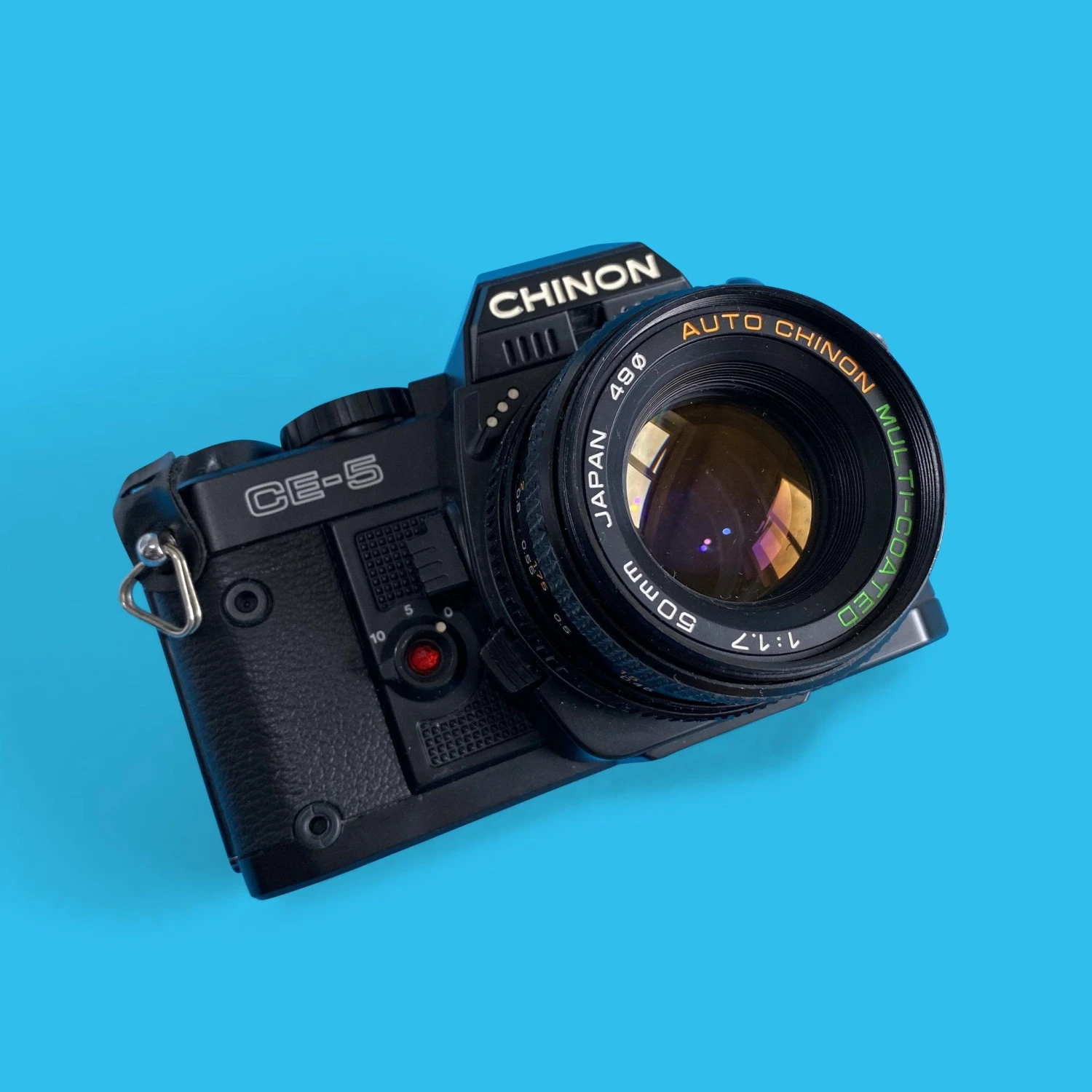 Chinon CE-5 Vintage SLR 35mm Film Camera With 50mm Prime Lens 3 Chinon CE-5 Vintage SLR 35mm Film Camera With 50mm Prime Lens