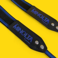 Genuine Minolta Blue & Black SLR Camera Strap -Camera Promotion Store genuine minolta blue and black slr camera strap 4