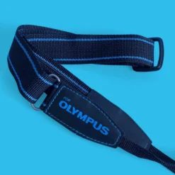 Genuine Olympus Blue & Black SLR Camera Strap -Camera Promotion Store genuine olympus blue and black slr camera strap 4