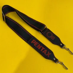 Genuine Pentax Black & Red SLR Camera Strap -Camera Promotion Store genuine pentax black and red slr camera strap 4 scaled