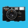 Konica POP Black 35mm Film Camera Point And Shoot -Camera Promotion Store konica pop black 35mm film camera point and shoot 1