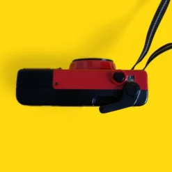 Konica POP Red 35mm Film Camera Point And Shoot -Camera Promotion Store konica pop red 35mm film camera point and shoot 5
