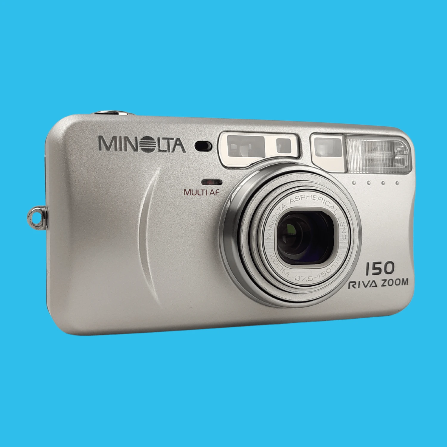 Minolta Riva Zoom 150 35mm Film Camera Point And Shoot 6 Minolta Riva Zoom 150 35mm Film Camera Point And Shoot - Image 4