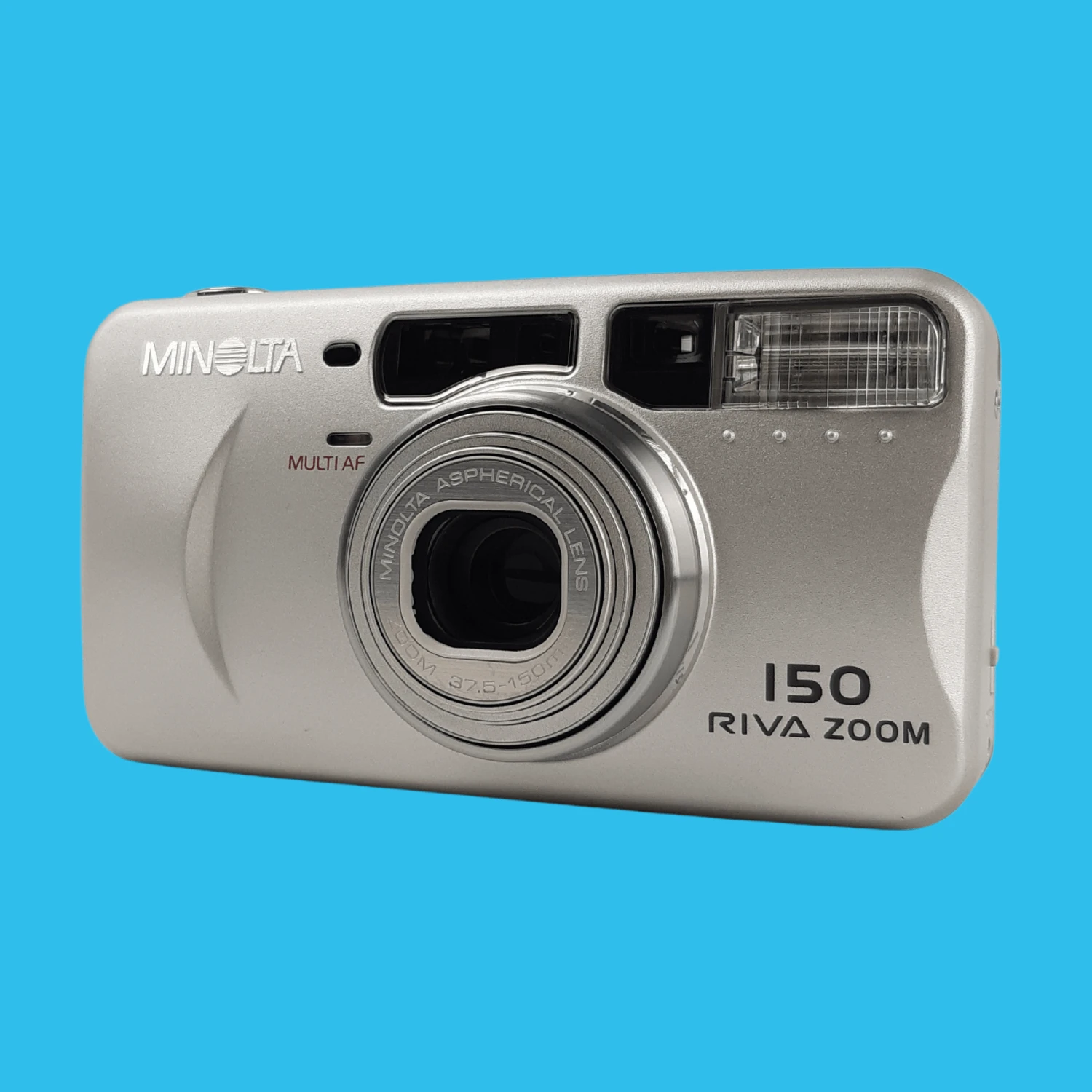 Minolta Riva Zoom 150 35mm Film Camera Point And Shoot 8 Minolta Riva Zoom 150 35mm Film Camera Point And Shoot - Image 6