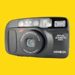 Minolta Riva Zoom 70 Black 35mm Film Camera Point And Shoot -Camera Promotion Store minolta riva zoom 70 black 35mm film camera point and shoot 3