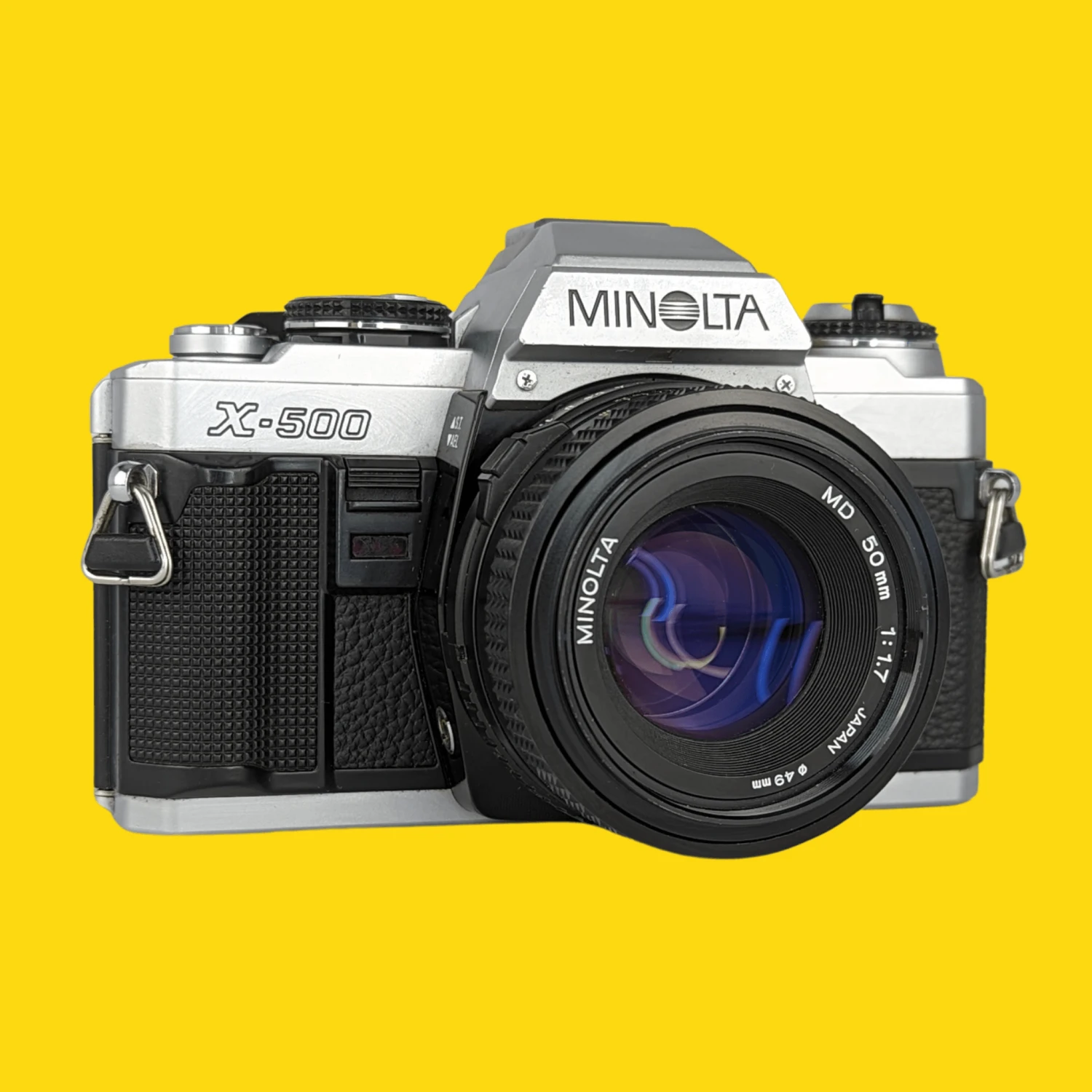 Minolta X-500 SLR 35mm Film Camera With Auto Zoom Lens 5 Minolta X-500 SLR 35mm Film Camera With Auto Zoom Lens - Image 3