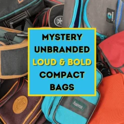 Mystery Unbranded Loud And Bold Compact Vintage Camera Bags