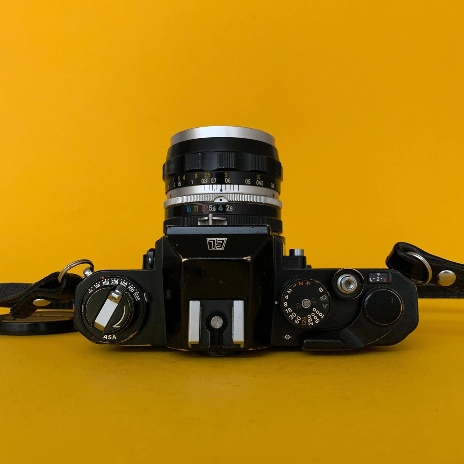 Nikomat EL Vintage 35mm SLR Film Camera W/ Nikkor-S F/2.8 35mm Lens 6 Nikomat EL Vintage 35mm SLR Film Camera W/ Nikkor-S F/2.8 35mm Lens - Image 4