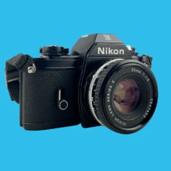 Nikon EM 35mm SLR Film Camera With Nikon Series E 50mm F1.8 Lens -Camera Promotion Store nikon em 35mm slr film camera with nikon series e 50mm f1 8 lens 3