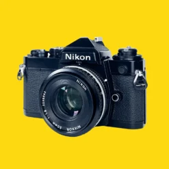 Nikon FE (Black) 35mm SLR Film Camera With Nikkor 50mm F1.8 Lens -Camera Promotion Store nikon fe black 35mm slr film camera with nikkor 50mm f1 8 lens 4