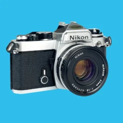 Nikon FE (Silver) 35mm SLR Film Camera With Nikkor 50mm F1.8 Lens -Camera Promotion Store nikon fe silver 35mm slr film camera with nikkor 50mm f1 8 lens 4