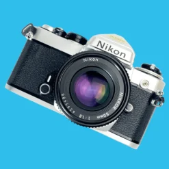 Nikon FE (Silver) 35mm SLR Film Camera With Nikkor 50mm F1.8 Lens -Camera Promotion Store nikon fe silver 35mm slr film camera with nikkor 50mm f1 8 lens 7