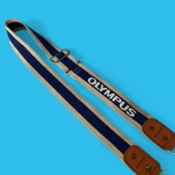 Olympus Blue & Beige SLR Camera Strap -Camera Promotion Store olympus blue and beige slr camera strap 3