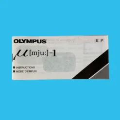 Olympus MJU 1 Original Instructions