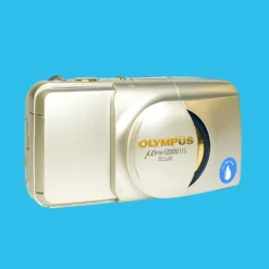 Olympus MJU Zoom 115 Deluxe 35mm Point And Shoot Film Camera. -Camera Promotion Store olympus mju zoom 115 deluxe 35mm point and shoot film camera 4