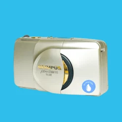 Olympus MJU Zoom 115 Deluxe 35mm Point And Shoot Film Camera. -Camera Promotion Store olympus mju zoom 115 deluxe 35mm point and shoot film camera 5