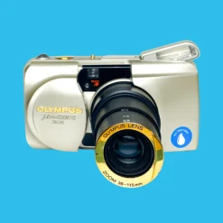 Olympus MJU Zoom 115 Deluxe 35mm Point And Shoot Film Camera. -Camera Promotion Store olympus mju zoom 115 deluxe 35mm point and shoot film camera 6