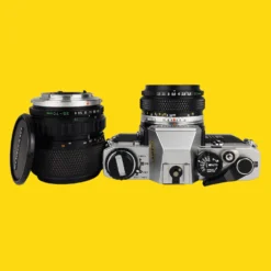 Olympus OM10 35mm Film Camera W/ F/1.8 50mm Lens And Zoom Lens -Camera Promotion Store olympus om10 35mm film camera w f1 8 50mm lens and zoom lens 4