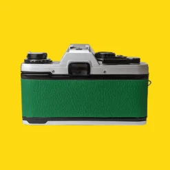 Olympus OM10 Green Leather Vintage 35mm Film Camera W/ F/1.8 50mm Lens -Camera Promotion Store olympus om10 green leather vintage 35mm film camera w f1 8 50mm lens 5 scaled